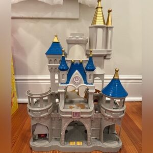 Walt Disney Disney World Cinderella Castle Playset Fireworks Sounds Parks Works